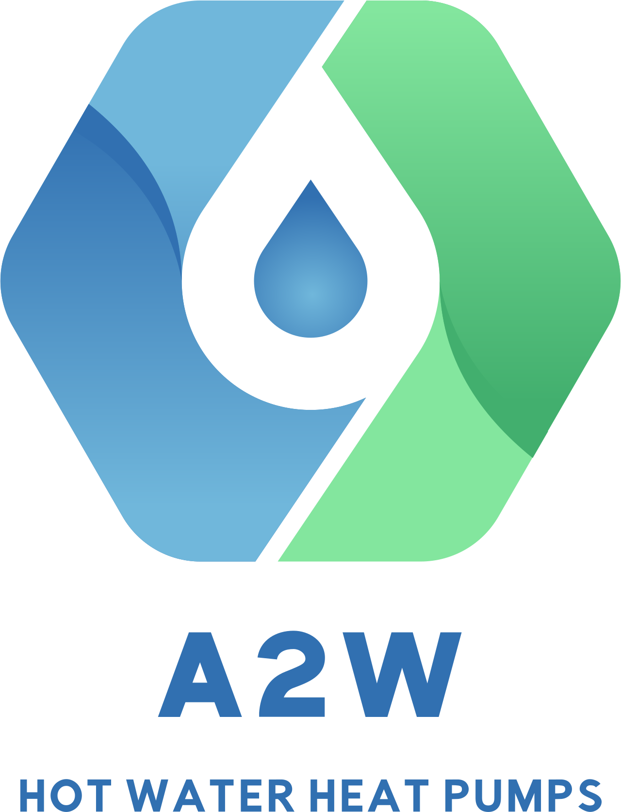 A2W Hot Water Heat Pumps Logo